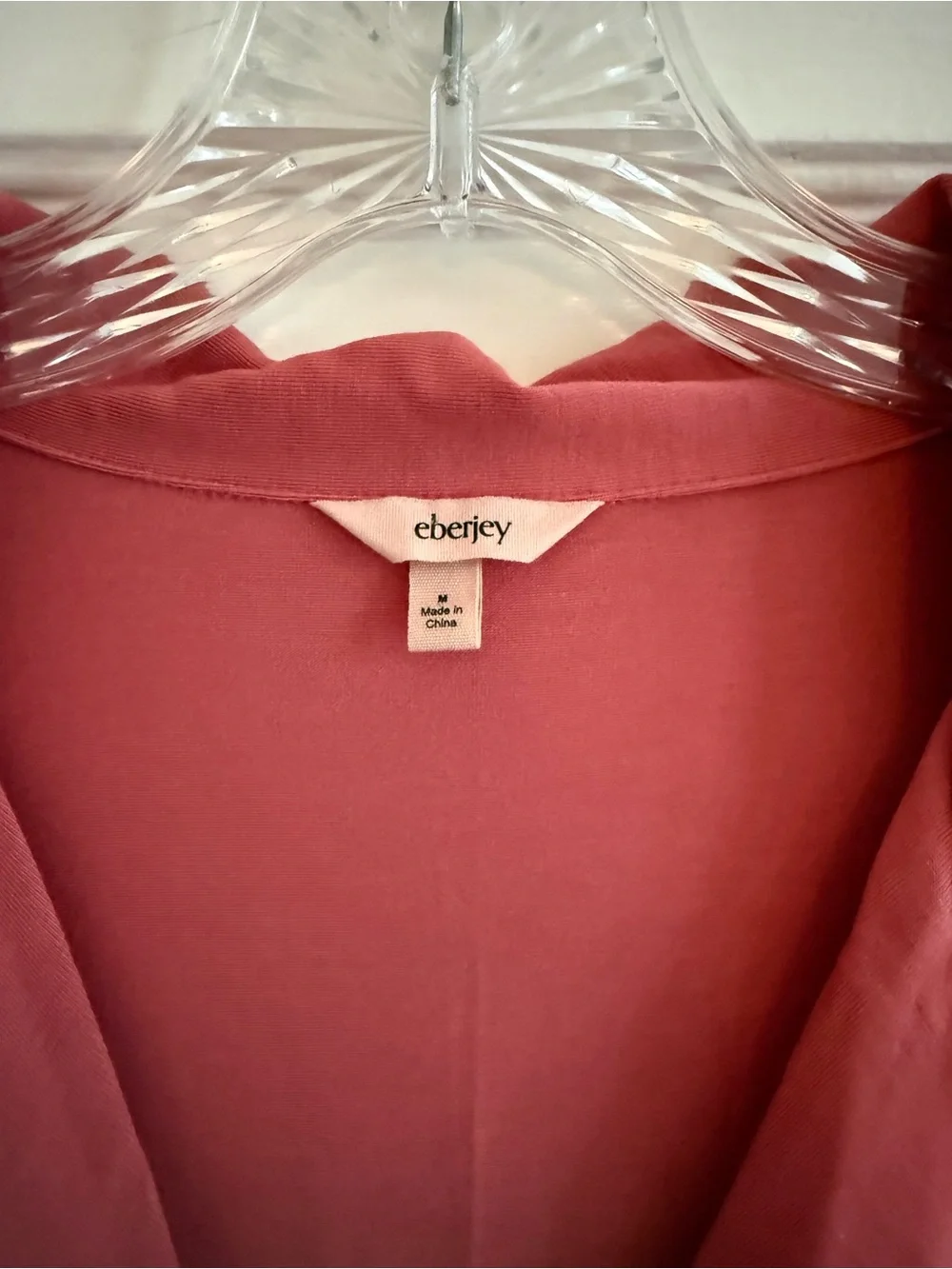 Eberjey Rose Lace-Trim Short Pajama Set - Dusty Rose - Picture 4 of 9